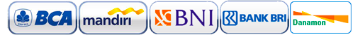 bank bca mandiri bni bri danamon